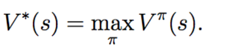 Optimal Value function