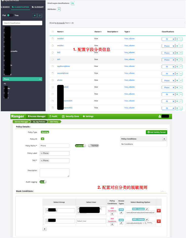 Ranger tag based policy
