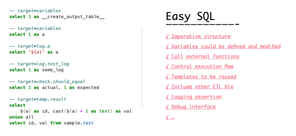 Easy SQL